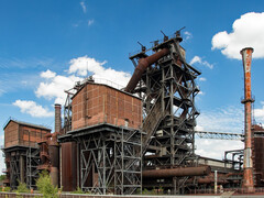 Ein Hochofen in Duisburg: Der Prozess könnte bald ganz anders aussehen. (pxiabay/herbert2512)