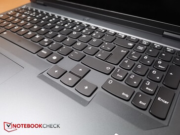 Abgesetzte Pfeiltasten