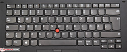 Tastatur des Lenovo ThinkPad Yoga X1 (2nd Gen)