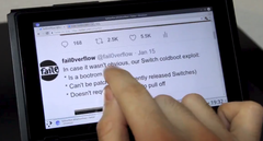 Hacker zeigen lauffähiges Linux auf Nintendo Switch Bild: fail0verflow