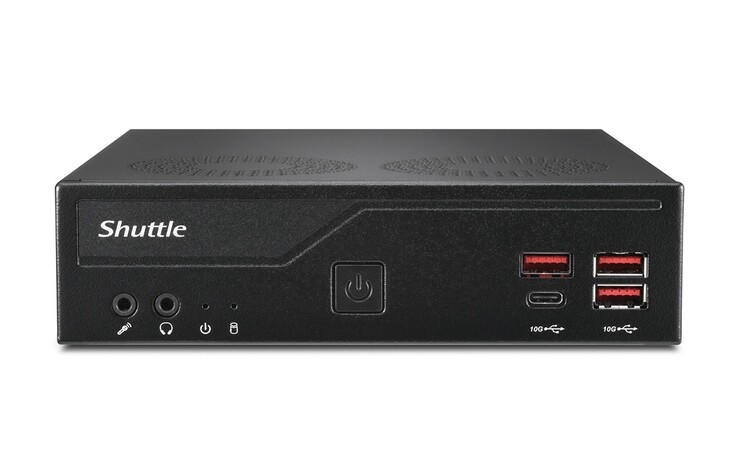 DerShuttle XPC Slim DB860 Mini-PC wiegt um die 1,3 Kilogramm
