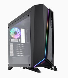 Corsair zeigt neues Gehäuse mit RGB-Beleuchtungsleiste