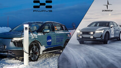 Elektroautos am eisigen Nordkapp: Aiways U5, Ioniq 5, Polestar 2, Tesla und Co. meistern 7.000 Kilometer Challenge.