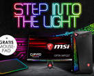 Curved-Gaming-Monitore mit großartiger Lichtshow: MSI Optix MPG27C und MPG27CQ.