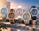 Die Casio G-Shock Baby-G BGA-3000C-2A, BGA-3000CG-5A, BGA-3000-2A, BGA-3000-5A und BGA-3000-7A (von links nach rechts).