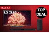 In Verbindung mit einer kostenlosen Soundbar gibt es den LG B1 aktuell zum günstigen Schnäppchenpreis (Bild: Media Markt)