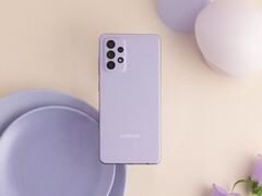 Das Galaxy A52 von hinten (Bild: Samsung)