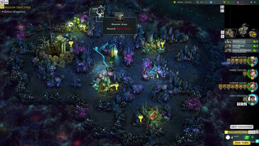 Im Bild: Ein Gameplay-Screenshot aus Heroes of Science and Fiction.