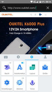 Oukitel K6000 Plus Tastatureinstellungen (und mehr)