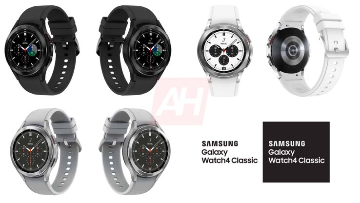 Die Galaxy Watch4 Classic kommt in drei unterschiedlichen Größen (Bild: AndroidAuthority)