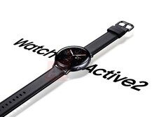 Das erste Promo-Bild der Samsung Galaxy Watch Active 2 ist vorab zu sehen.