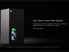 Ein Poster zur Xbox-Disc-to-Digital-Initiative.