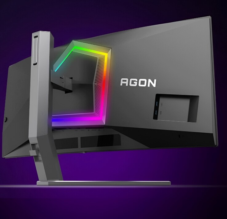 Der Agon Pro Gaming-Monitor kommt mit RGB-Beleuchtung