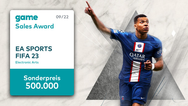 Sales Award Sonderpreis für EA Sports FIFA 23