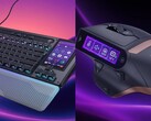 Turtle Beach Command Series KB7 Tastatur(links) und MC7 Maus (rechts)