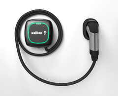 Die Ladestation Pulsar Plus zum Laden von E-Autos lässt sich bequem per App steuern. (Bild: Wallbox)