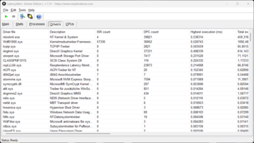 LatencyMon - Treiber