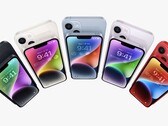 Das Apple iPhone 14 und iPhone 14 Plus ist ab nächster Woche in insgesamt fünf Farben erhältlich (Bild: Apple)