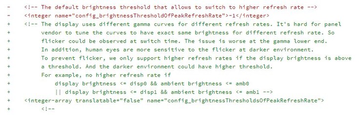 Die Display-Hardware scheint Google in Bezug auf ...