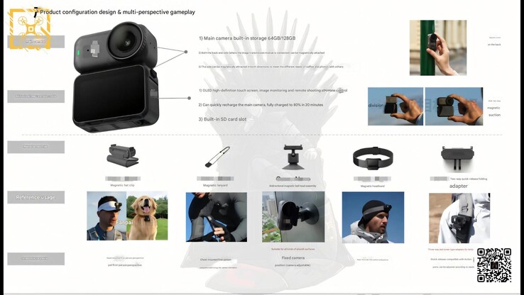 Ein geleaktes Marketing-Material zur DJI Osmo Nano. (maschinell übersetzt)