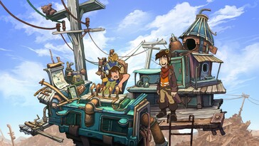 Im Bild: Ein Gameplay-Screenshot aus Deponia.