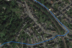 GPS Sony Xperia XA1: Kreuzung