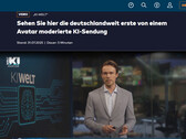 KI-Welt: Welt TV startet erstes komplett KI-produziertes Nachrichtenformat in Deutschland (Bildquelle: Welt TV)