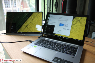 ZenScreen als erweiterter Desktop