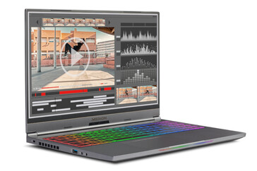 Das Akoya S15801 kommt mit einer beleuchteten Tastatur (Bild: Medion)