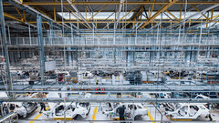 Mercedes-Benz Werk Bremen: Produktion des vollelektrischen EQE.