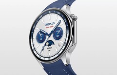 Die OnePlus Watch 2 gibt es nun auch als Nordic Blue Edition. (Bild: OnePlus)