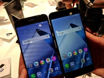 ZenFone 4 rechts, das Pro-Modell links