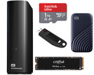 Für kurze Zeit kann man beim Kauf von SSD, Festplatte oder Speicherkarte bei Amazon einiges sparen. Bild: Amazon.de