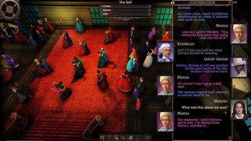 Im Bild: Ein Gameplay-Screenshot aus „The Necromancer’s Tale.
