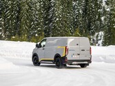 Der Ford E-Transit Custom AWD bietet ein höheres Drehmoment und bessere Traktion.