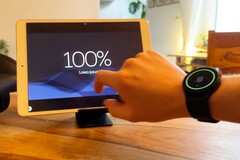 WowMouse macht die Smartwatch zur Maus für Tablets und PCs. (Bild: Doublepoint)