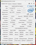 GPU-Z Intel Iris