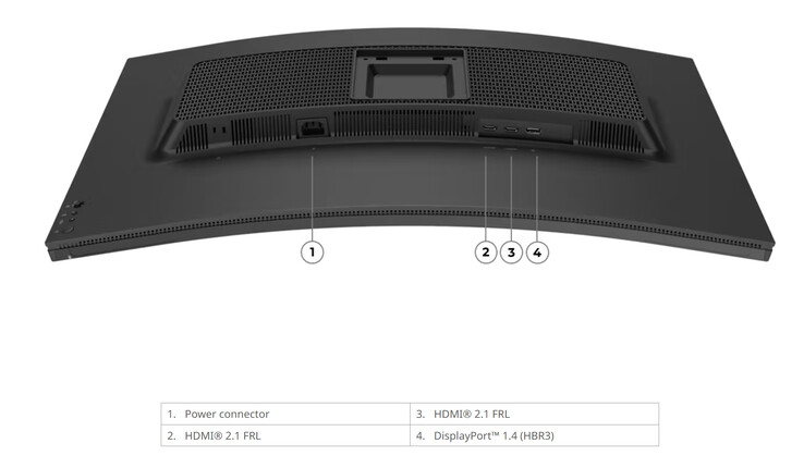 Der Legion 32Q-2c hat einen ergonomischen Ständer