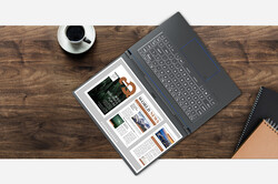 Das MSI Prestige 15 bietet ein 180-Grad-Scharnier für einfache Kollaboration