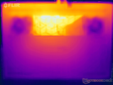 Oberflächentemperaturen Stresstest (Unterseite)