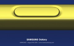 Das Galaxy Note 9 wird am 9. August mit einem überholten S-Pen auf die Bühne treten.