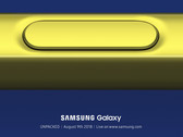 Das Galaxy Note 9 wird am 9. August mit einem überholten S-Pen auf die Bühne treten.