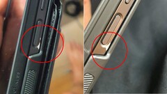 Das 2.000 Euro teure Galaxy Z Fold 6 und potentiell andere Samsung-Phones haben ein Problem mit abbröckelndem Lack. (Bildquelle: u/Hungry_Low_3149, editiert)