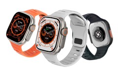Der neueste Klon der Apple Watch Ultra verspricht eine Bildschirmhelligkeit von 2.000 Nits trotz IPS-Panel. (Bild: DTNO.1)
