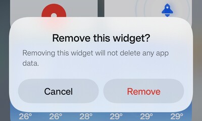 Neues Design des Bestätigungsdialogs.