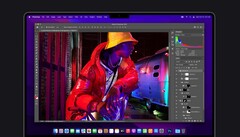 Das Apple MacBook Pro kommt mit einer Notch, die aber kein Face ID-Modul beherbergt. (Bild: Apple)