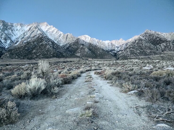 ... mit "Night Vision" wird das Bild sehr viel klarer.