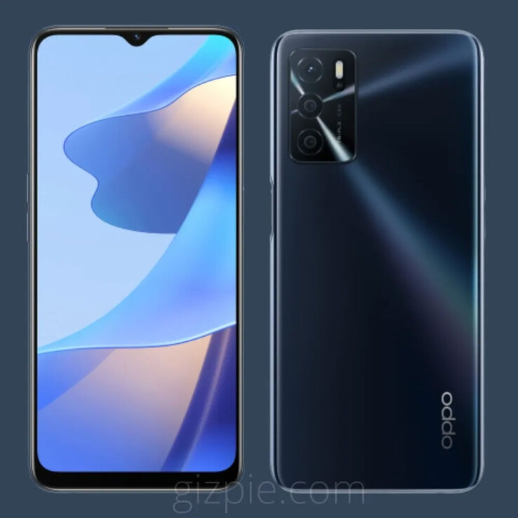 So soll das neue Oppo A54s aussehen (Bild: Gizpie)