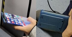 Möglicherweise ein Huawei P40 Pro wurde in Schutzhülle im chinesischen Nahverkehrsnetz entdeckt.