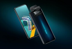 Das Asus ZenFone 7 zeichnet sich vor allem durch die Flip-Kamera aus, die für eine exzellente Bildqualität bei Selfies sorgen soll. (Bild: Asus)
